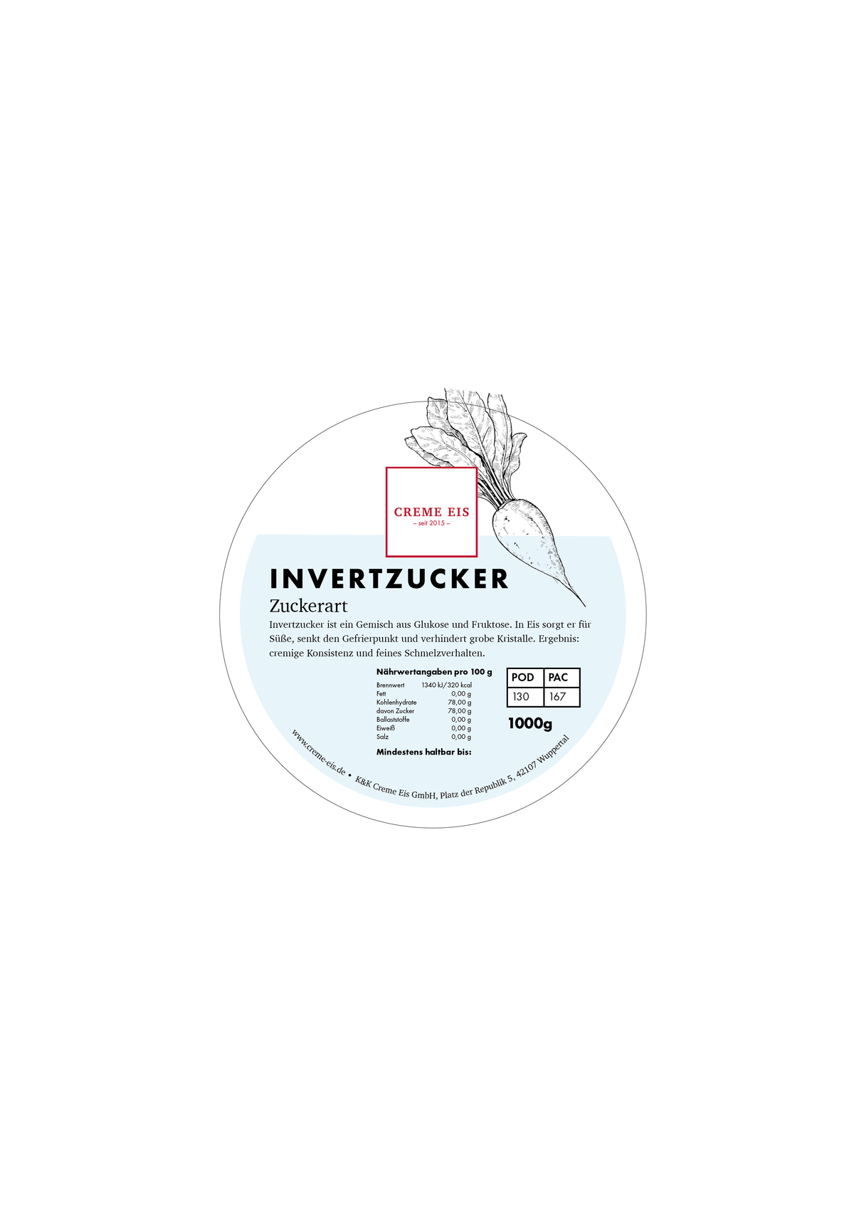 Invertzucker 1kg