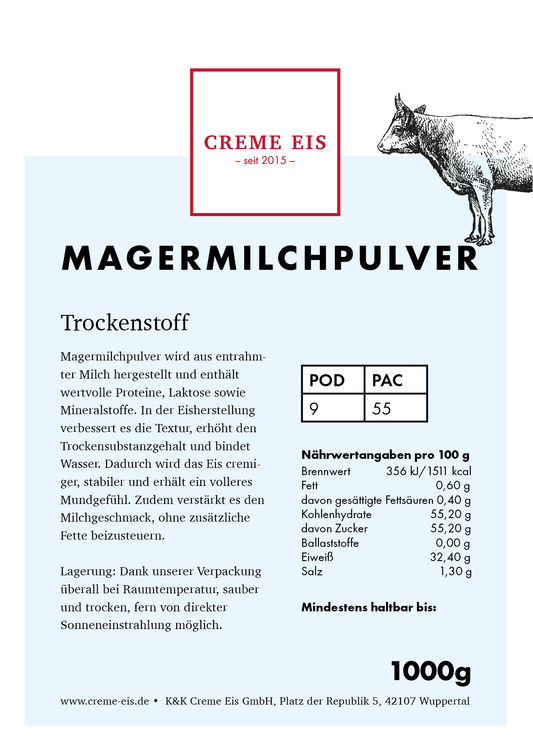 Magermilchpulver 1kg