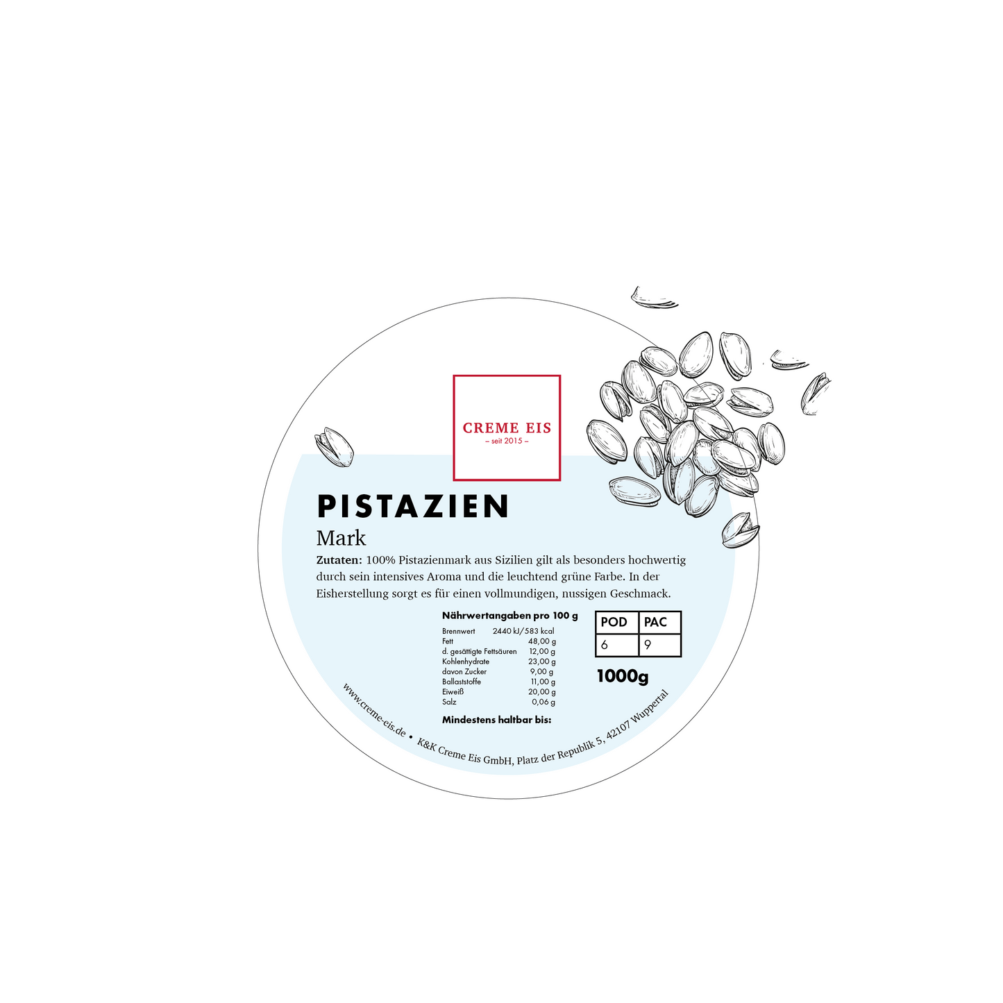Pistazie 100% 1kg