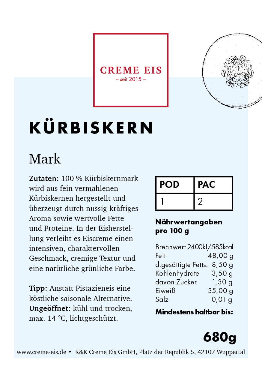 Kürbiskernmark 100%