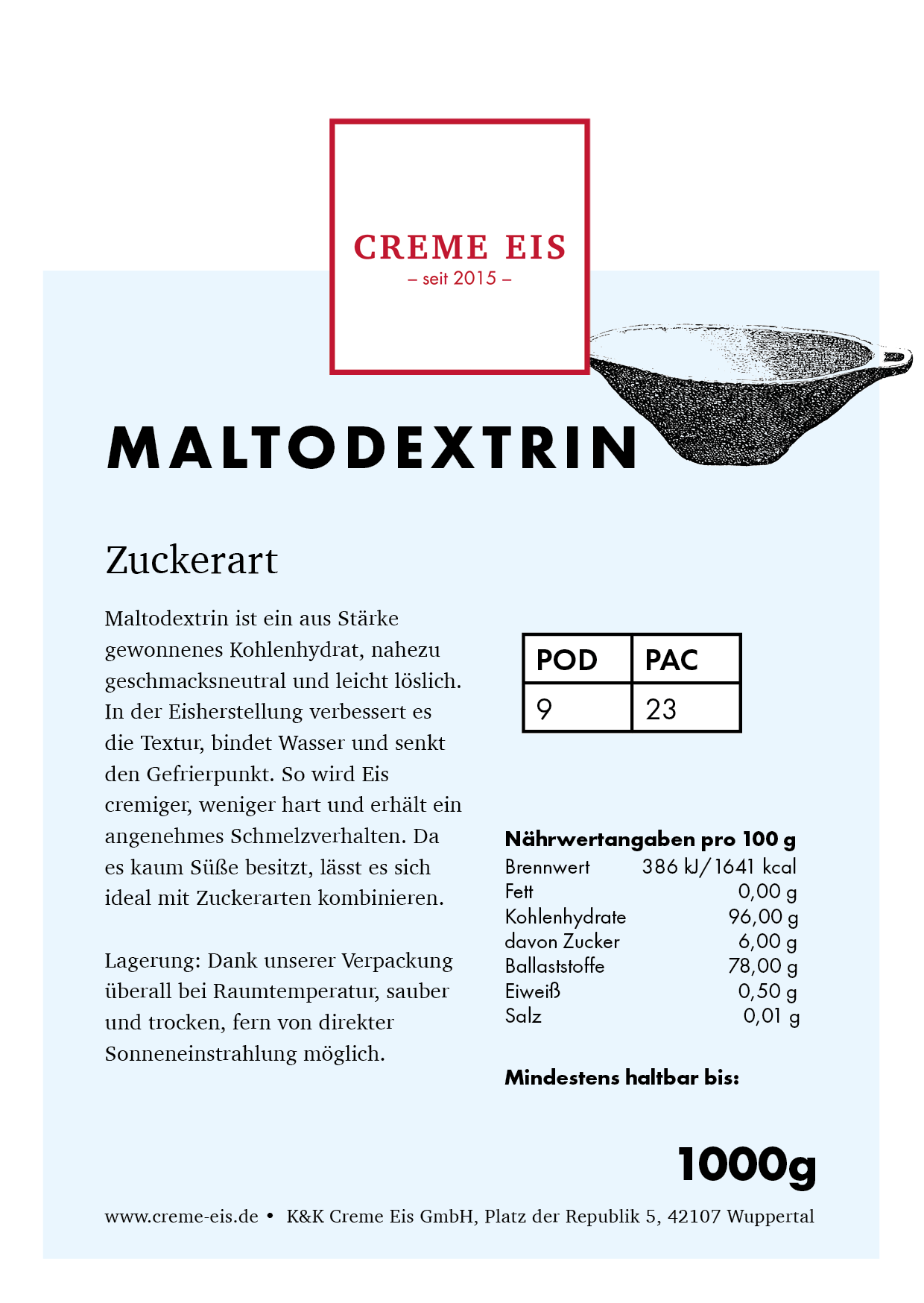 Maltodextrin 1kg