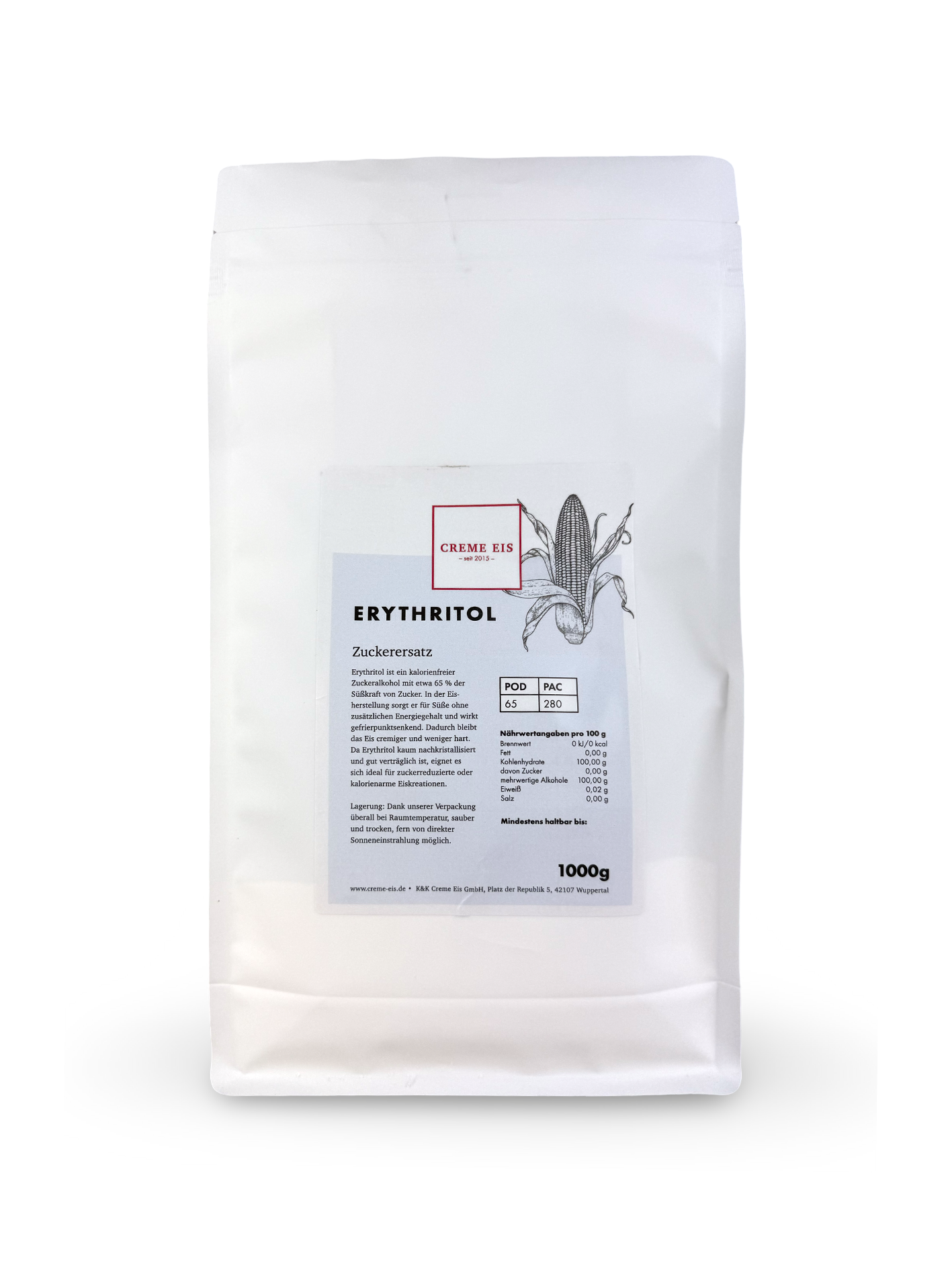 Erythritol Pulver 1kg