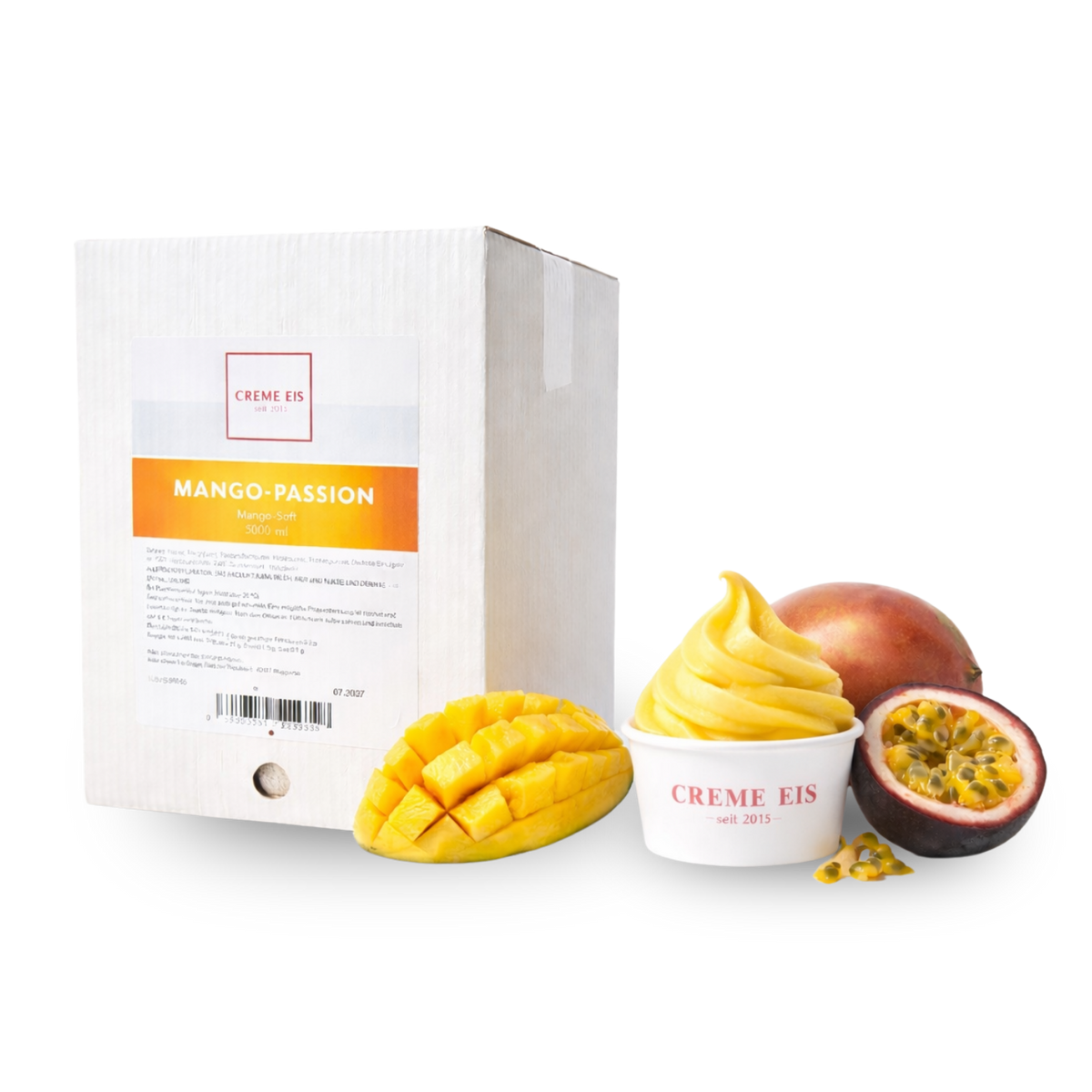 Mango-Passion Sorbet-Soft