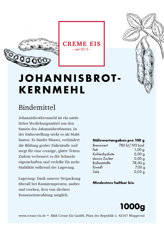 Johannesbrotkernmehl 100g