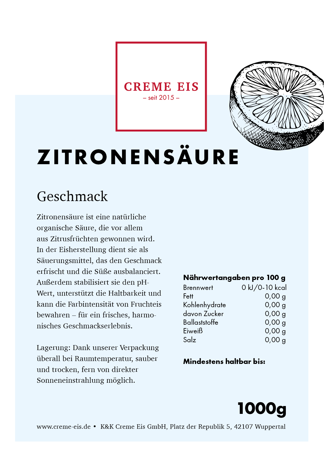 Zitronensäure 1kg