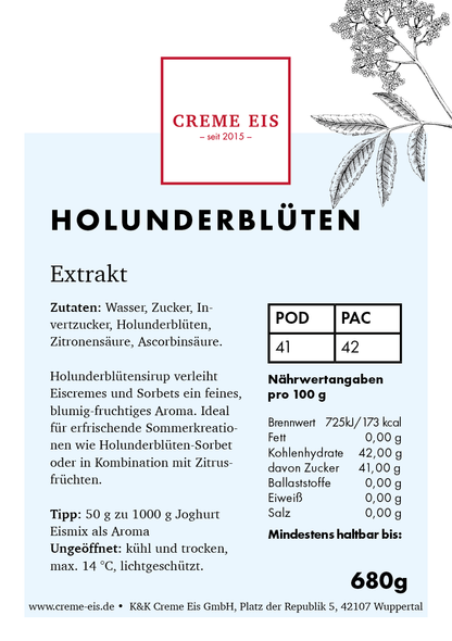 Holunderblütenextrakt