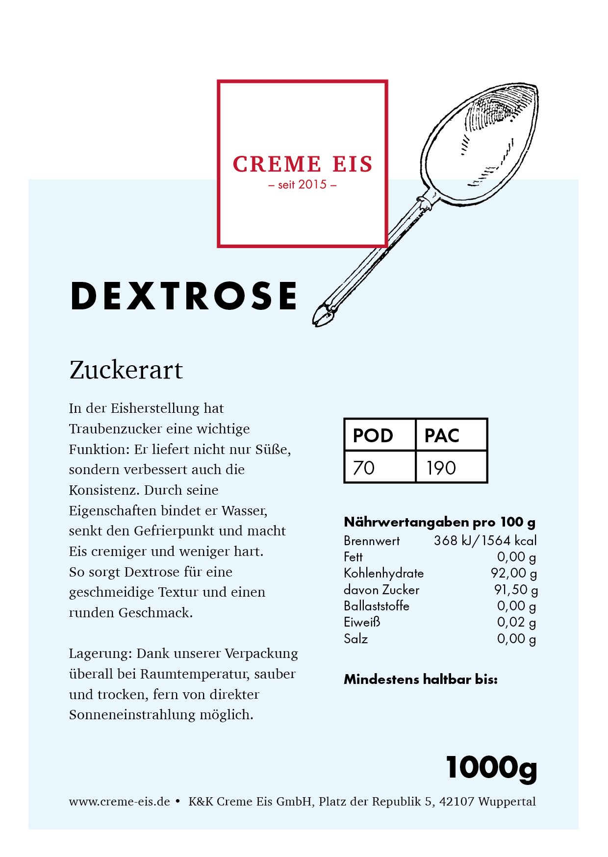 Dextrose 1kg
