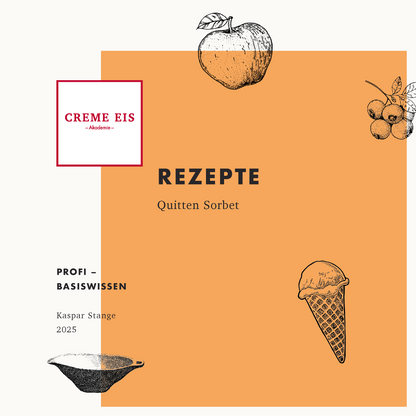 REZEPT QUITTEN-SORBET