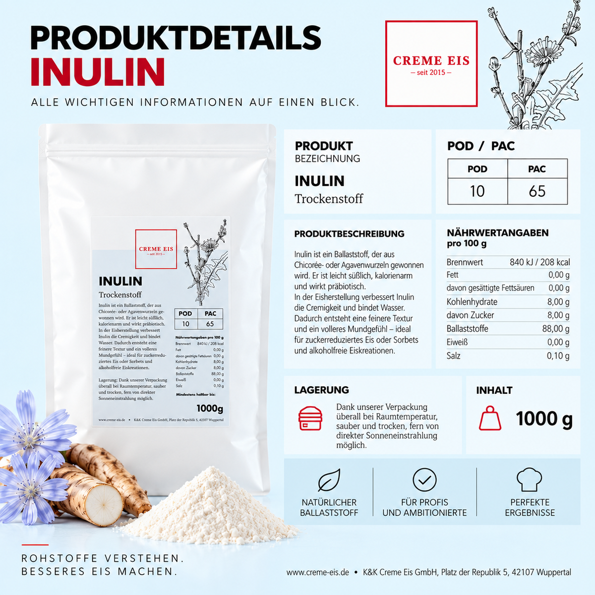 Inulin 1kg