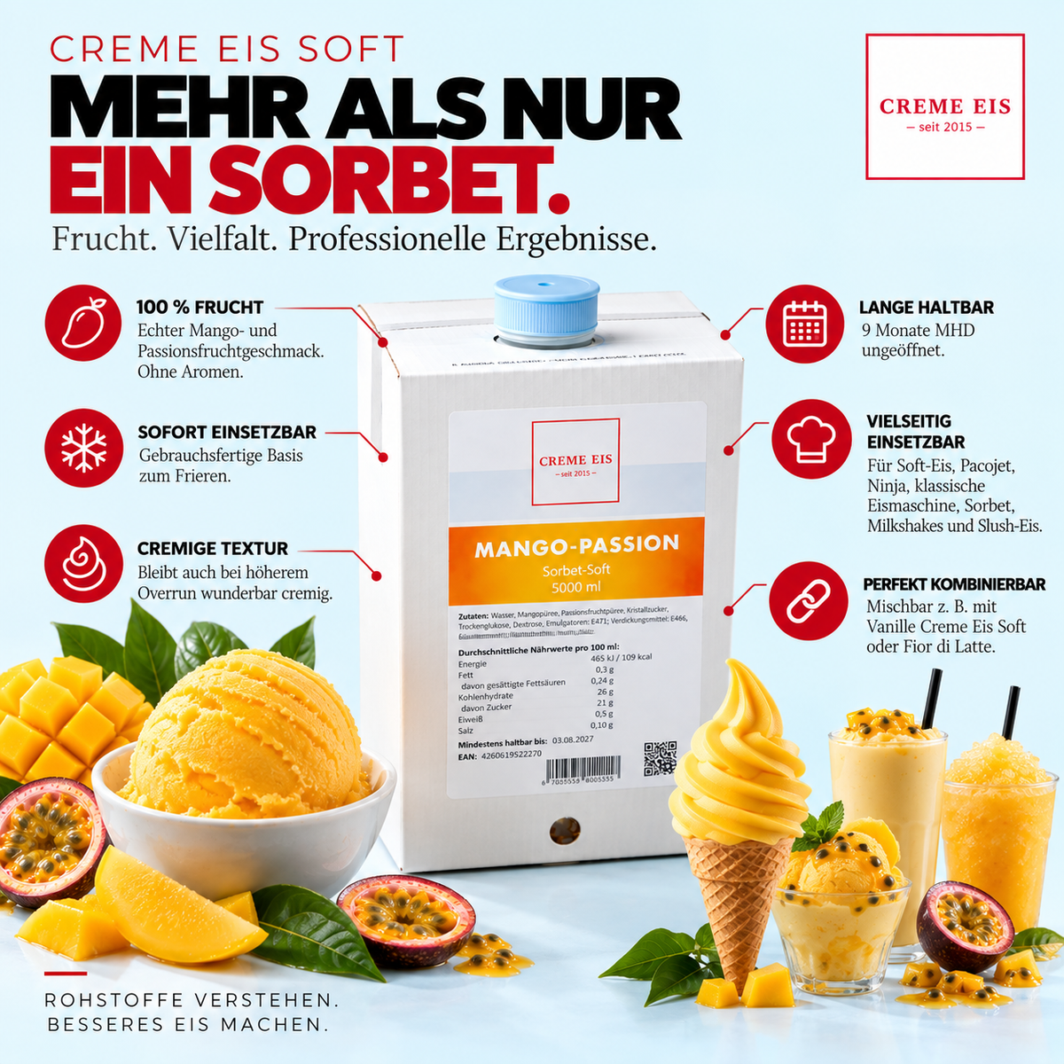 Mango-Passion Sorbet-Soft
