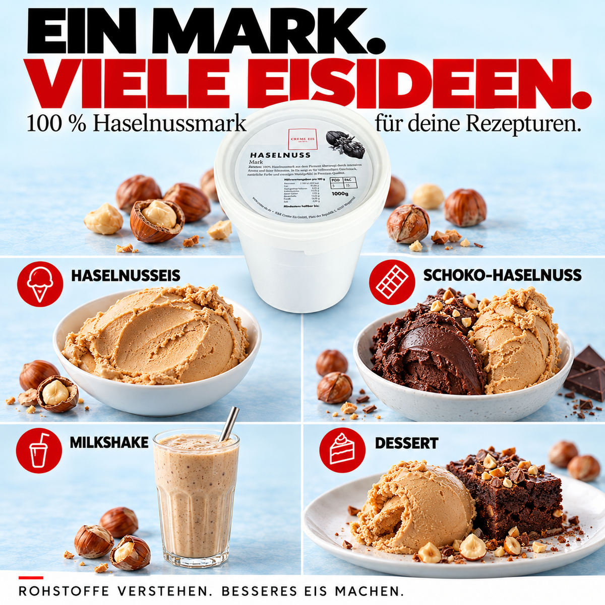 Haselnuss 100% 1kg
