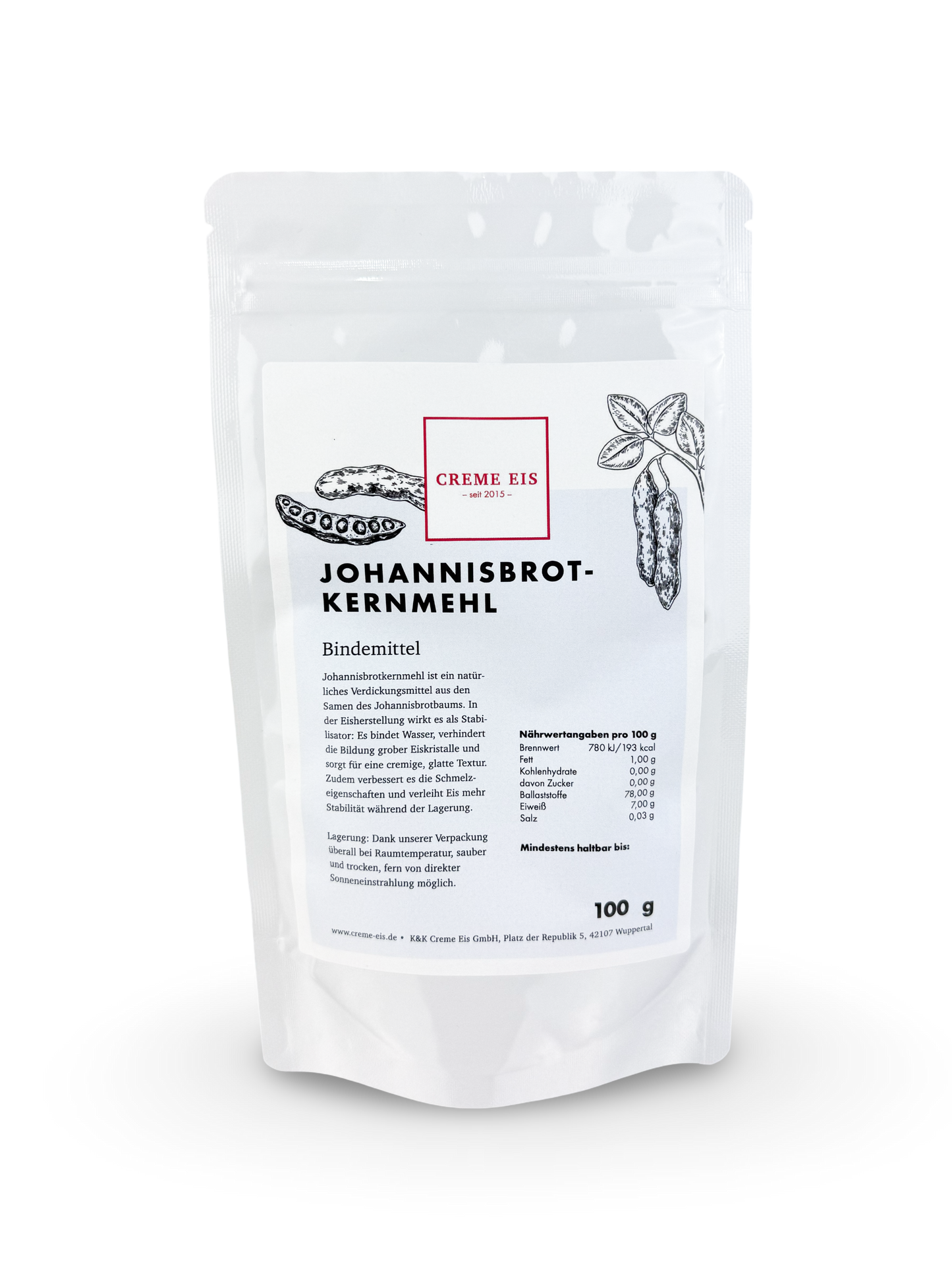 Johannesbrotkernmehl 100g