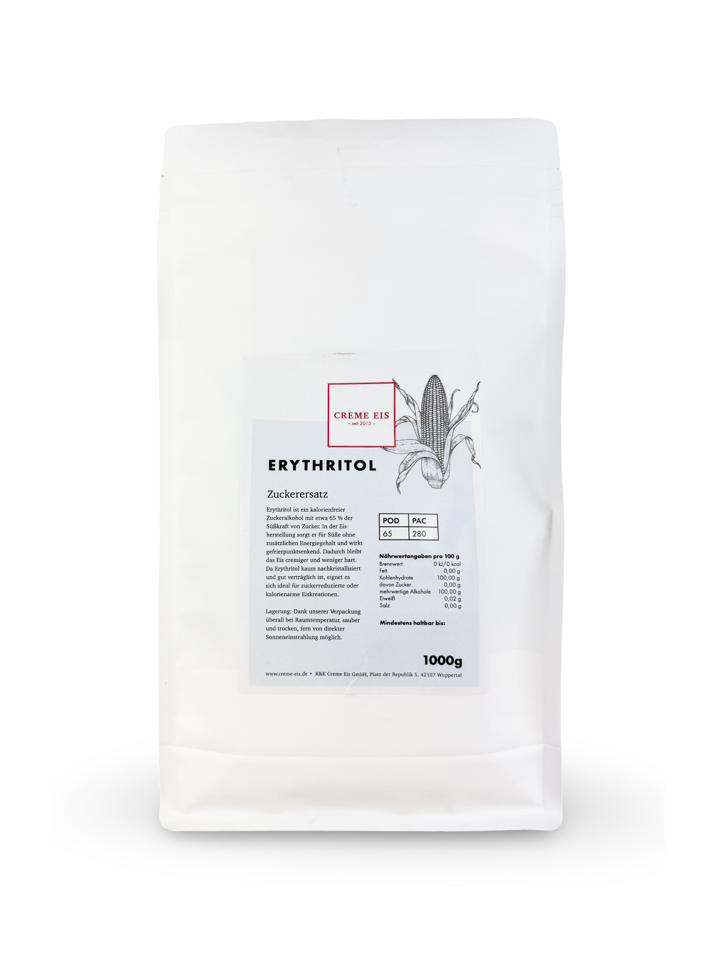 Erythritol Pulver 1kg
