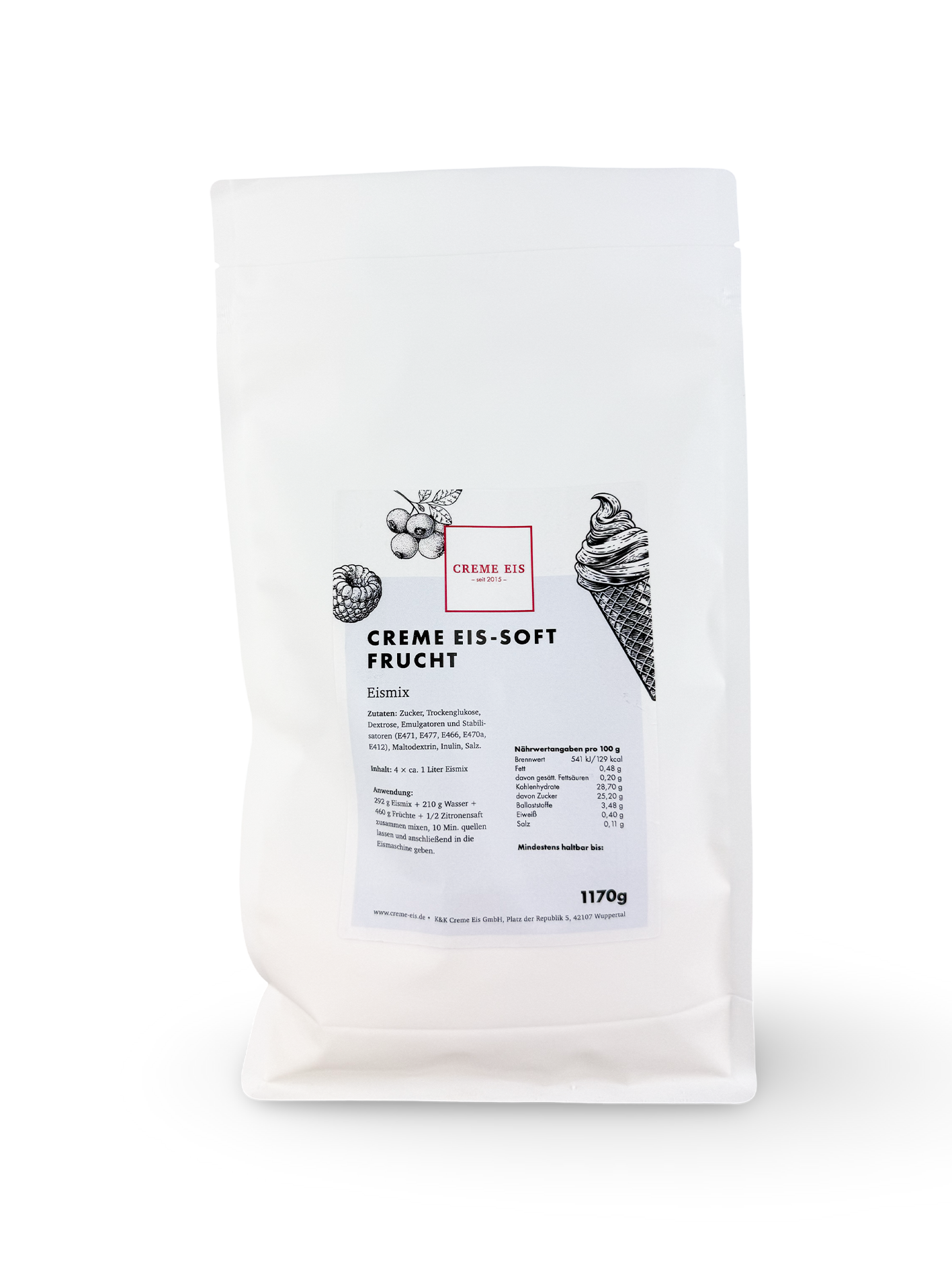 Creme Eis Soft-Frucht