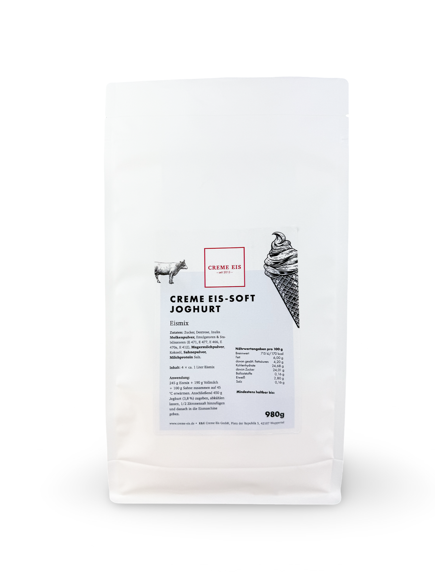 Creme Eis Soft-Joghurt 1kg