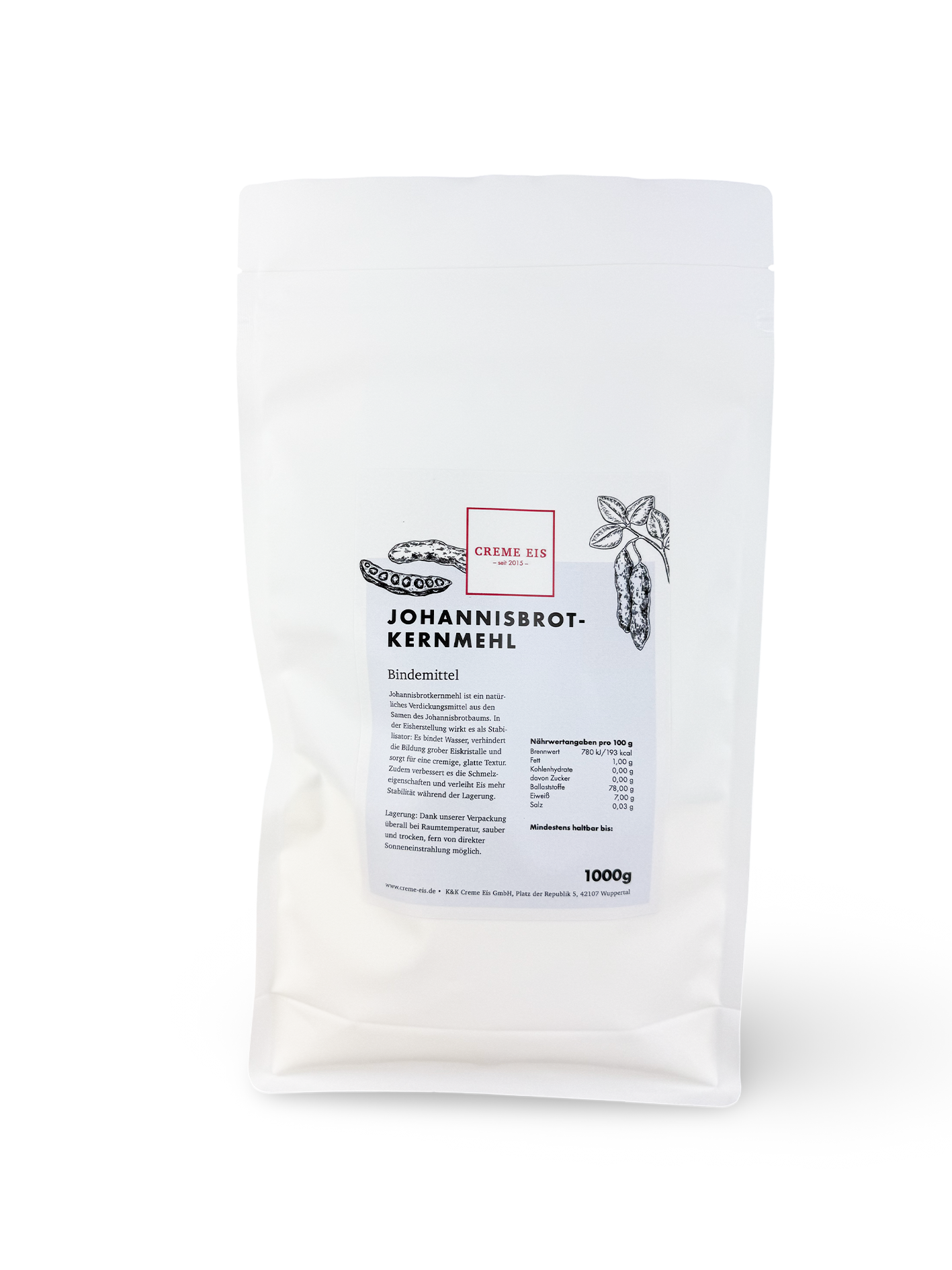 Johannesbrotkernmehl 1kg