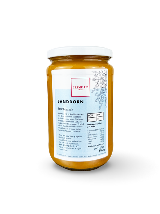 Sanddorn 100% Fruchtmark